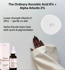 The Ordinary Ascorbic Acid 8% + Alpha Arbutin 2%, 30 ml, Vitamin C