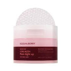 EQQUALBERRY Pore Tightening Gel Toner Pads with Collagen – 60 Pads