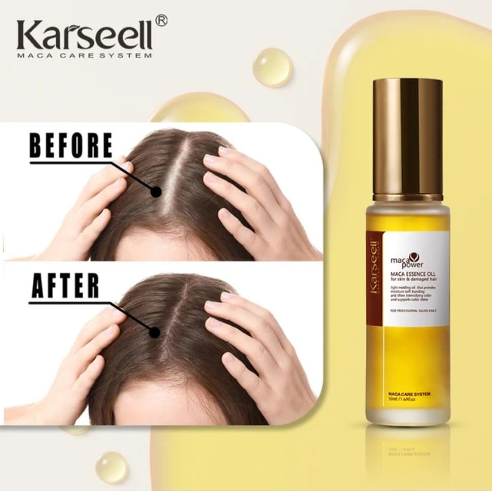 Karseell Hair Repair Set – Shampoo + Conditioner + Mask + Argan Oil - image 7