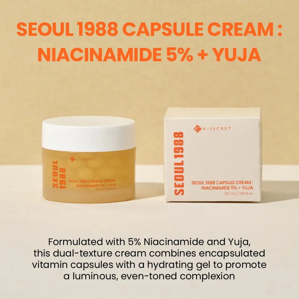 K-SECRET SEOUL 1988 Niacinamide Capsule Cream