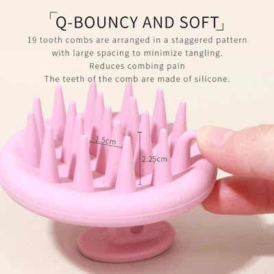 Waterproof Silicone Scalp Massage Brush