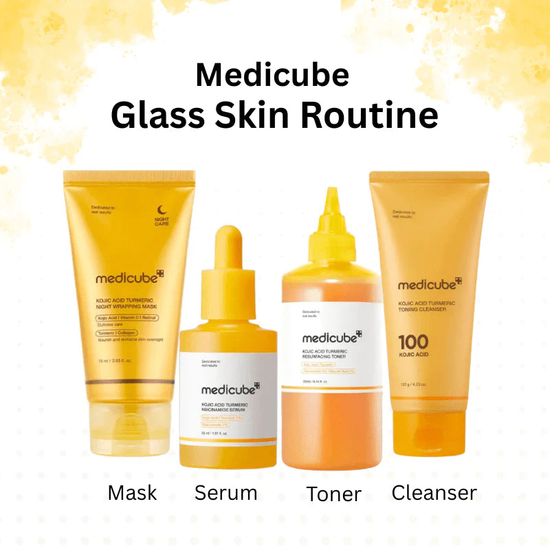 Medicube Kojic Acid Set Sale - Glow Up Your Skin! ( 4 PCS SET )