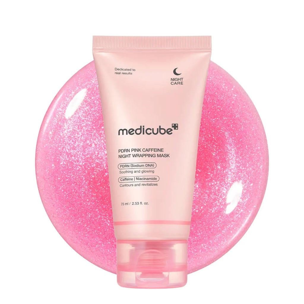 Medicube PDRN Caffeine Overnight Wrapping Mask | Glass Skin