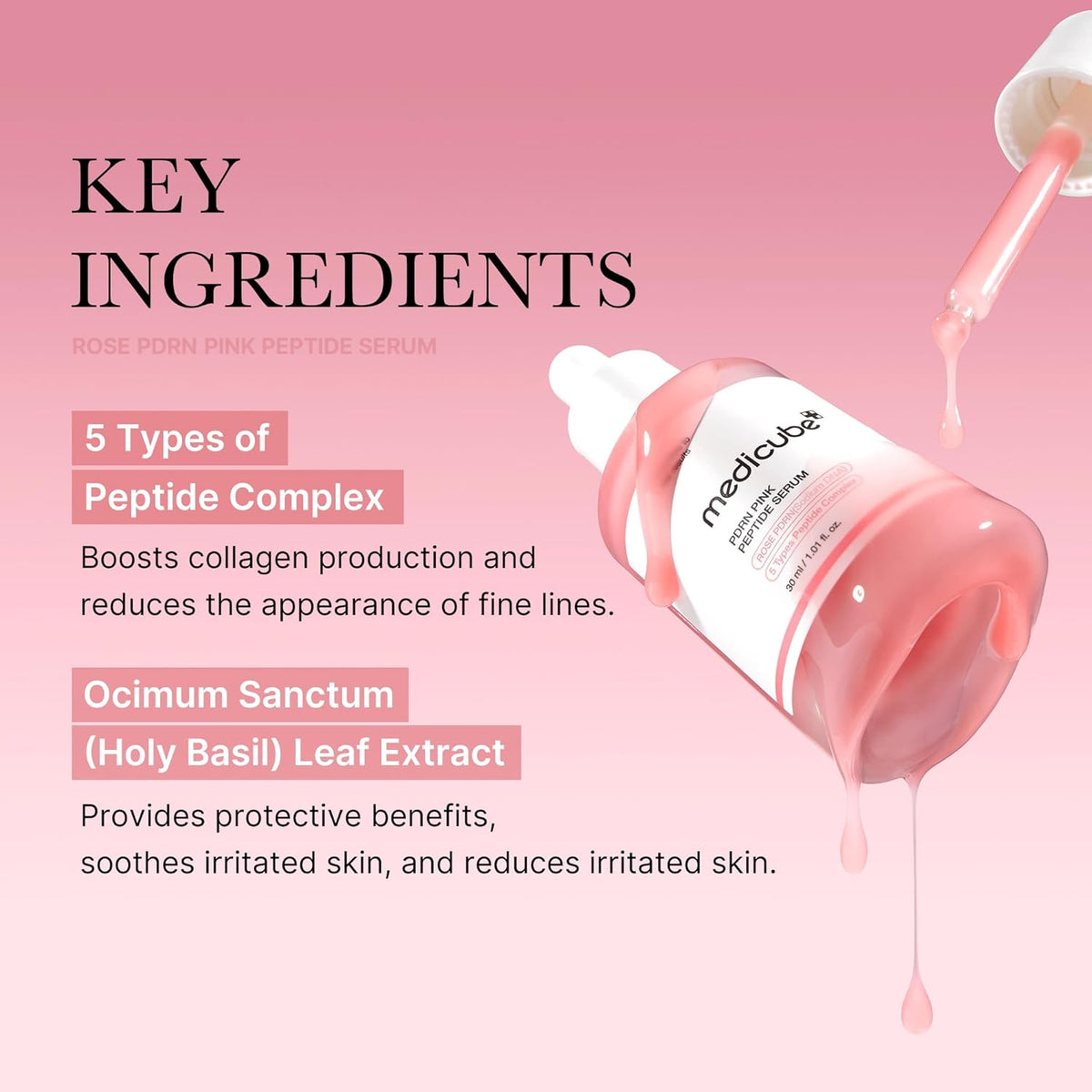 Medicube PDRN Pink Peptide Serum
