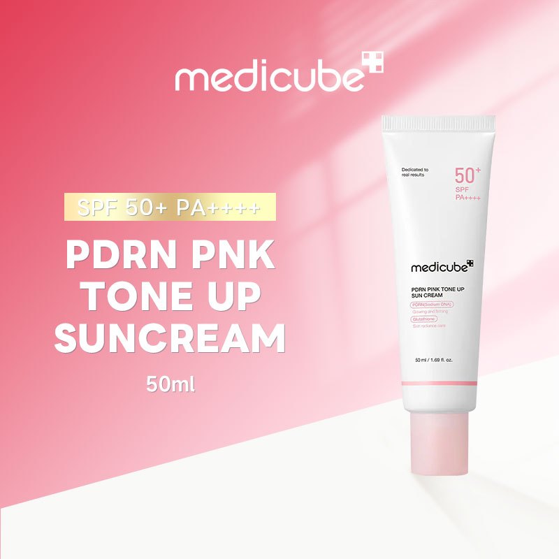 Medicube PDRN Pink Tone Up Sun Cream SPF50+ PA++++ 50ml - image 2