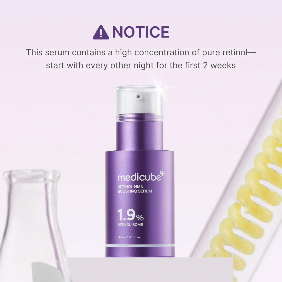 Medicube Retinol NMN Boosting Serum | Gentle Pore-Firming Anti-Aging
