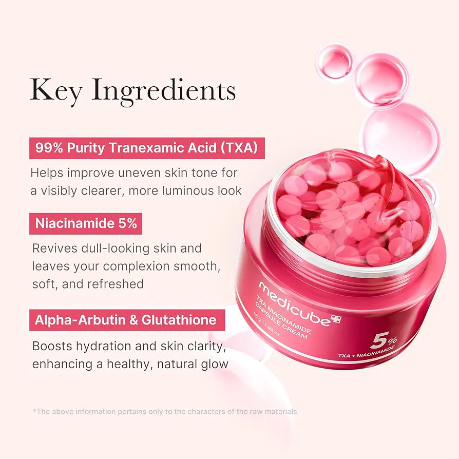 Medicube TXA Glow Care Duo – Glow Serum + Capsule Cream - image 2