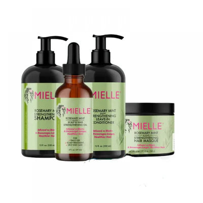 Mielle Rosemary Mint Hair Care Set – 4 Pieces