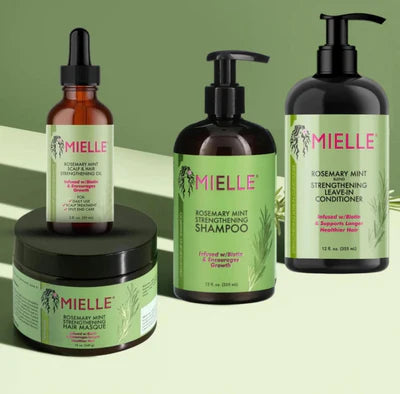 Mielle Rosemary Mint Hair Care Set – 4 Pieces
