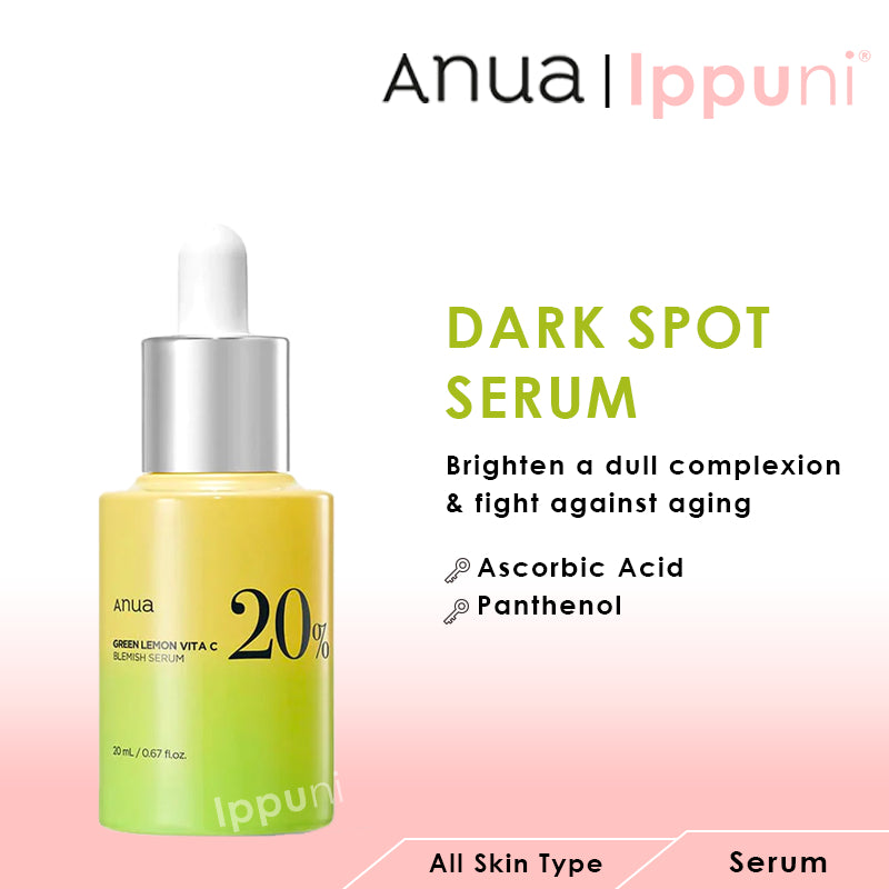 Anua  Green Lemon Vita C  Blemish Serum  20% - 20g