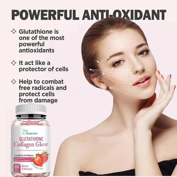 Nature Glow Glutathione Collagen Gummies – 60 Gummies - image 5