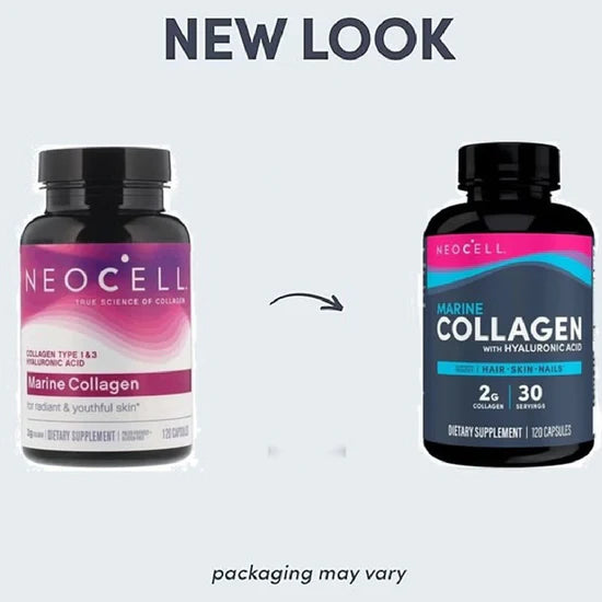 NEOCELL  Marine Collagen  (For Radiant & Youthful Skin)  120 Capsules