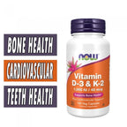 NOW  Vitamin D-3 & K-2,