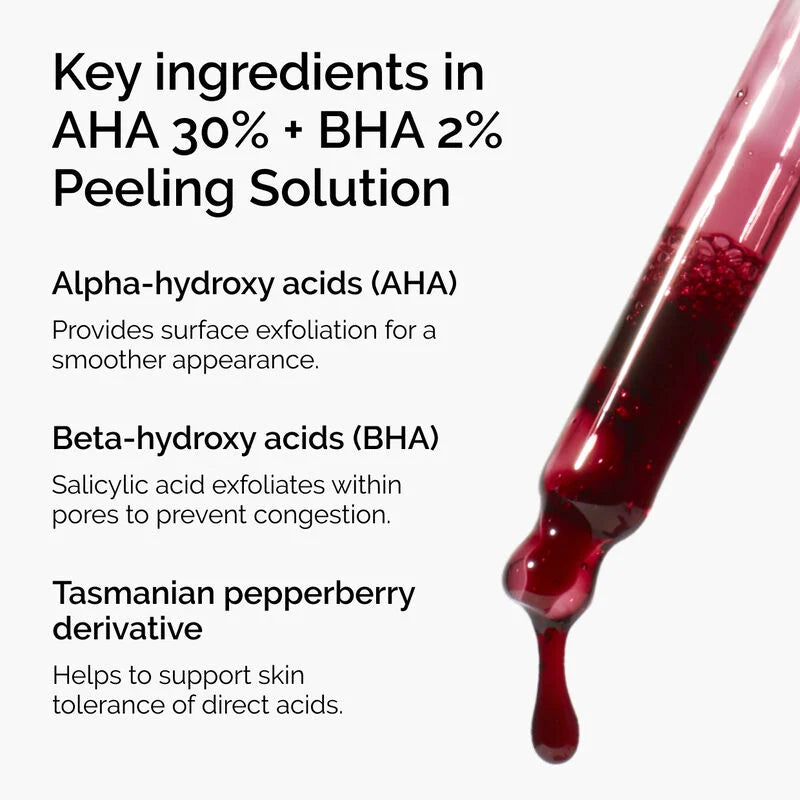 The Ordinary  AHA 30% + BHA 2%  Peeling Solution