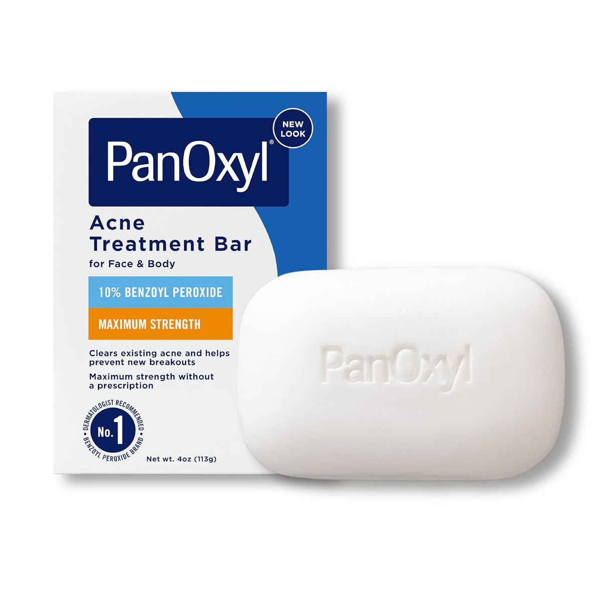 PanOxyl Acne Treatment Bar 10% Benzoyl Peroxide 113g