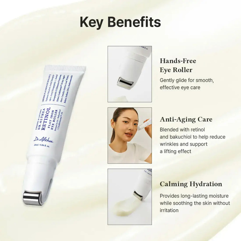 Dr.Althea Retinol Flat Iron Eye Roller (25ml)