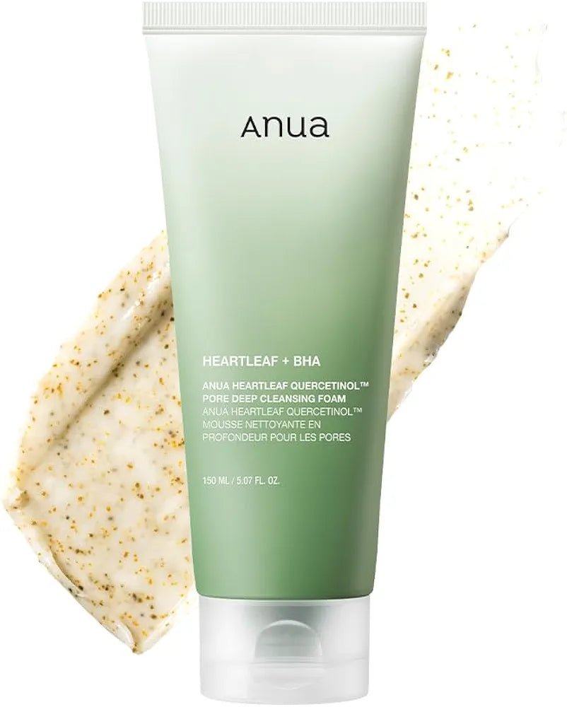 ANUA Heartleaf Quercetinol Pore Deep Cleansing Foam (150ml)