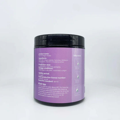 مسحوق الكولاجين البحري من دوزي مع البيوتين وفيتامين سي والميلاتونين (حجم 258 جرام)