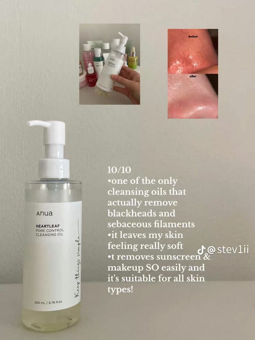Anua Heartleaf Complete Skincare Set – Acne & Dark Spot Care Routine (5-Step)