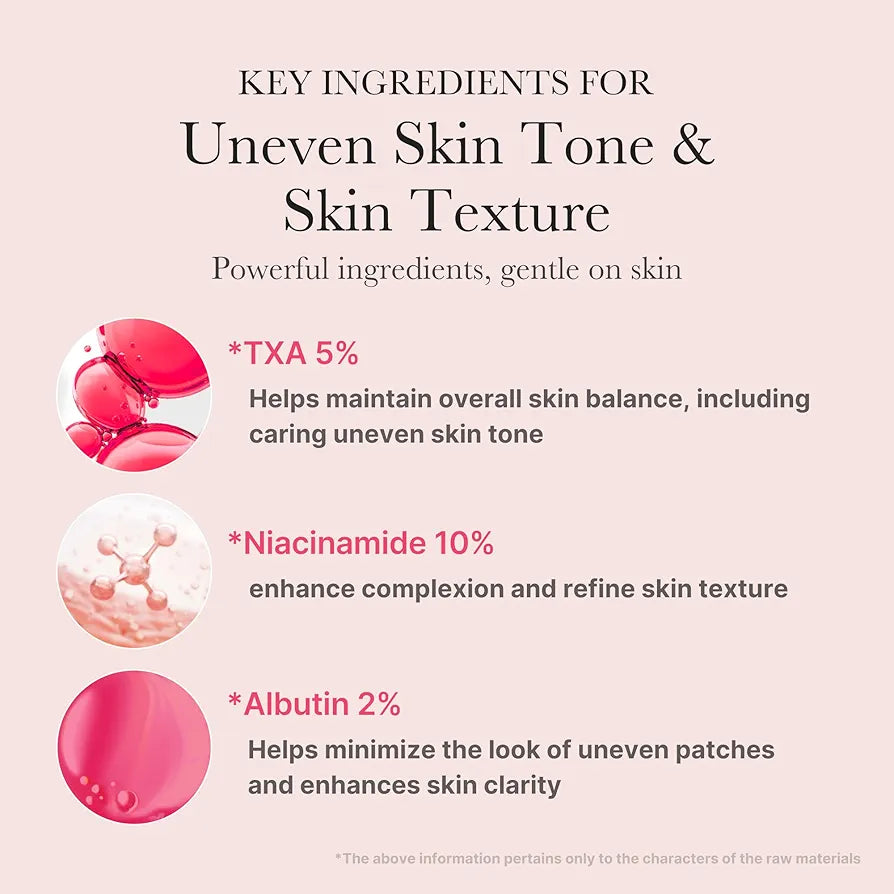 Medicube TXA Glow & Care Duo | TXA + Niacinamide Serum & Capsule Cream