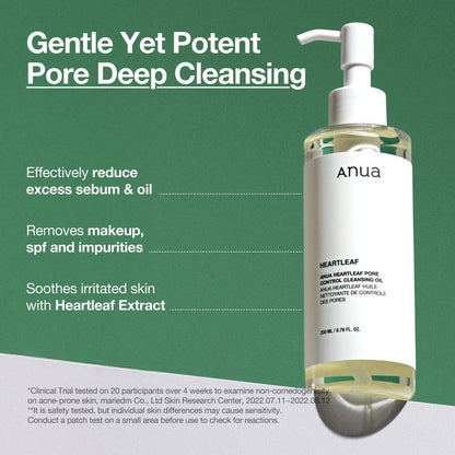 Anua Double Cleansing Duo – Blackhead & Pore Control Set