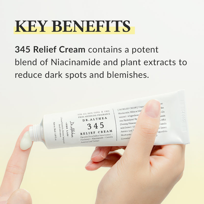 Dr. Althea 345 Relief Cream – Post-Acne Soothing & Hydrating Moisturizer (50ml