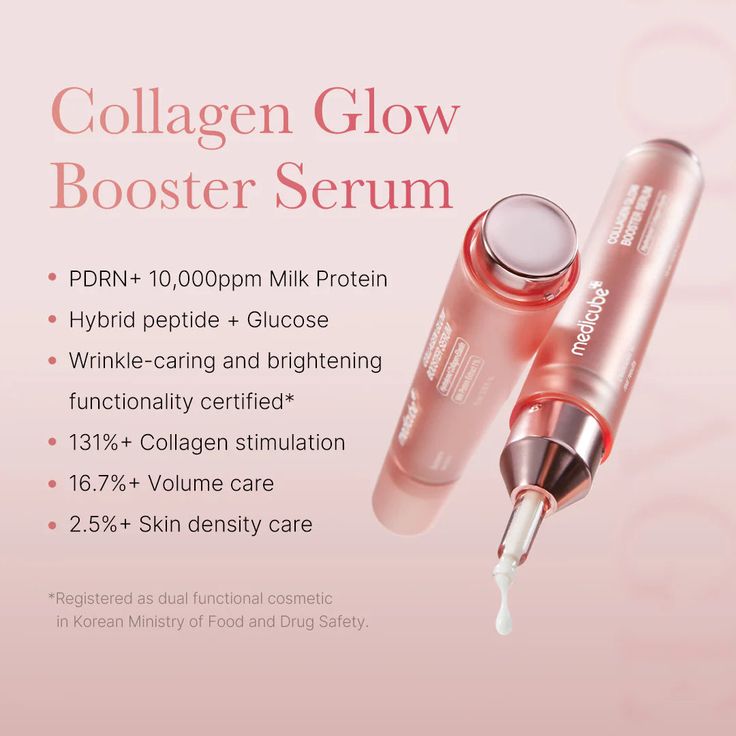 Medicube Collagen Glow Booster Serum – Milky Glazing, Firming & Radiance Enhancer