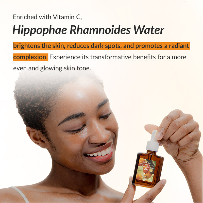Dr. Althea Vitamin C Boosting Serum – 63% Hippophae Rhamnoides Water | Vegan Formula