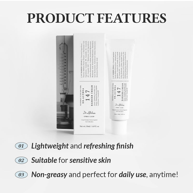 Dr. Althea 147 Barrier Cream – Deep Hydration & Skin Barrier Repair (50ml)