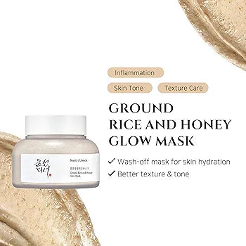 Beauty of Joseon Rice & Honey Mask – Brightening & Nourishing Wash-Off Mask