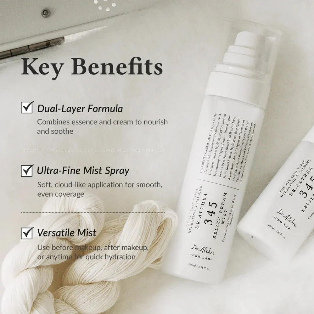 Dr. Althea 345 relief cream & Mist Duo