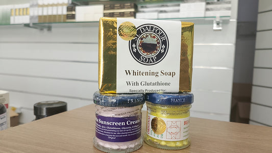 ✨ Glow Naturally with St. Dalfour – Cream & Soap Duo 🌸