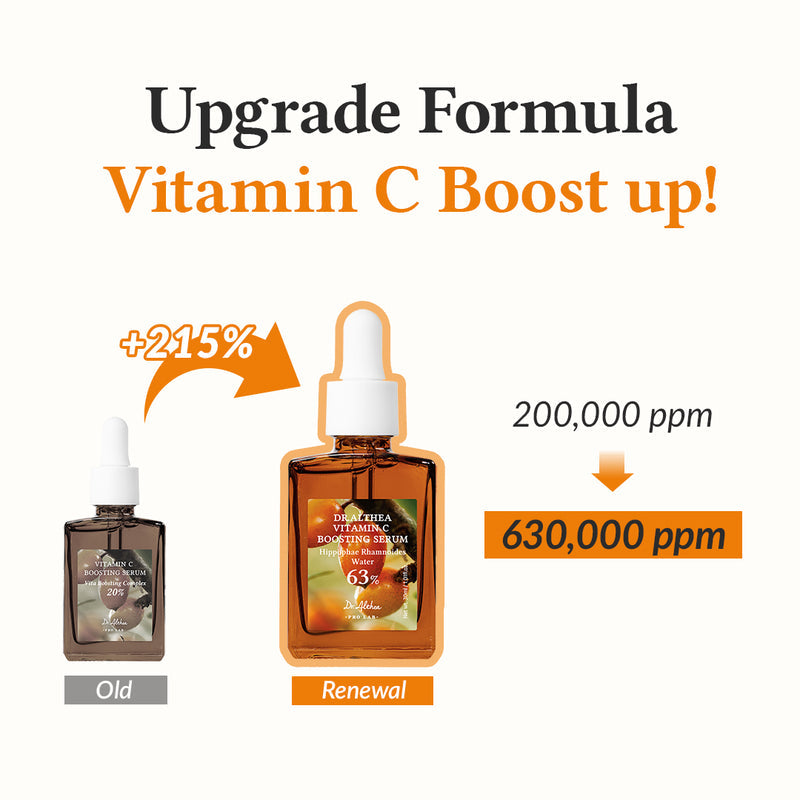 Dr. Althea Vitamin C Boosting Serum – 63% Hippophae Rhamnoides Water | Vegan Formula