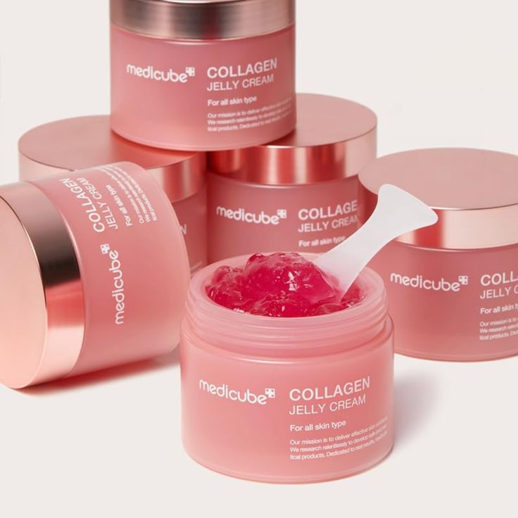 Medicube Collagen Jelly Cream – Glass Glow Hydrating Gel with Niacinamide & Hydrolyzed Collagen. 100ml