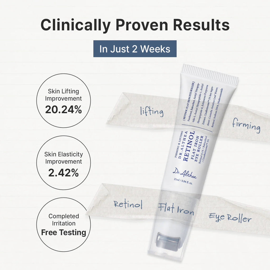 Dr.Althea Retinol Flat Iron Eye Roller (25ml)