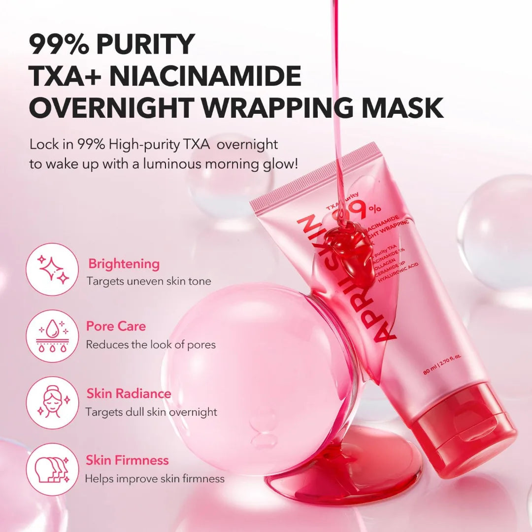 APRILSKIN TXA Niacinamide 99 Overnight Wrapping Mask 80mL