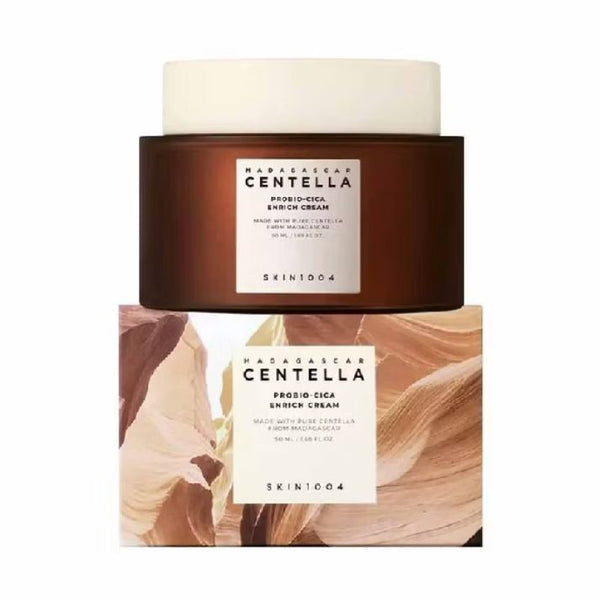 Centella face cleanser Trio. Centella Double Cleansing Duo + Probio Cica Enrich Cream
