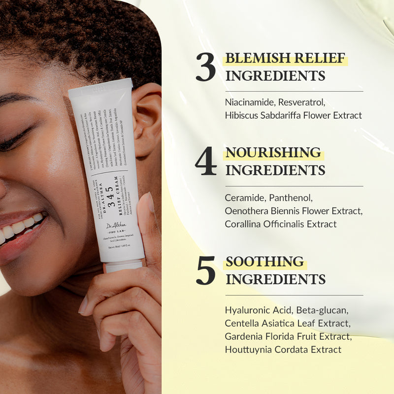 Dr. Althea 345 Relief Cream – Post-Acne Soothing & Hydrating Moisturizer (50ml