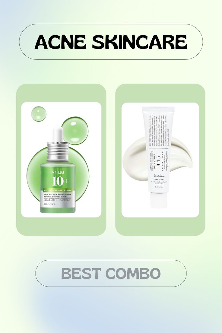 ACNE SKINCARE BEST COMBO