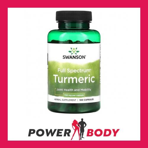 Swanson Full Spectrum Turmeric - Herbal Supplement Supporting Joint Health & Mobility