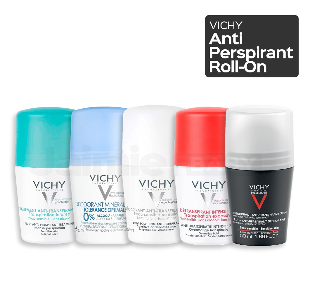 VICHY Deodorant 50 ml e ( Pack of 5 )