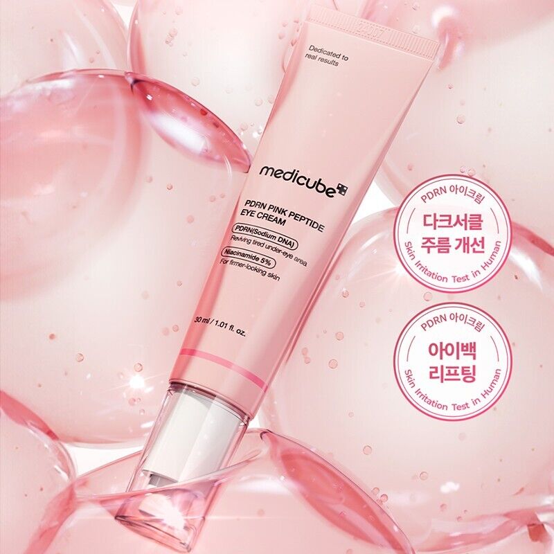 Medicube PDRN Pink Peptide Eye Cream | Anti-Aging Treatment