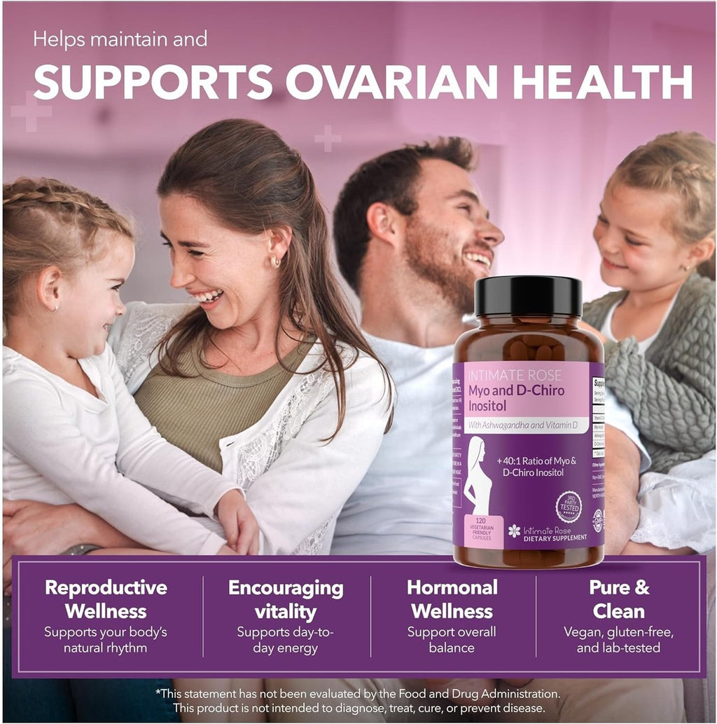 Intimate Rose Myo-Inositol & D-Chiro Inositol Blend