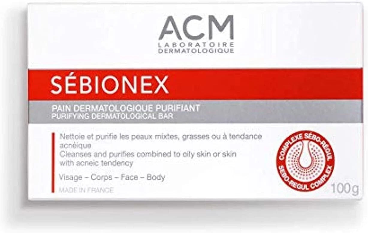 ACM  SEBIONEX  purifying dermatological BAR  100g