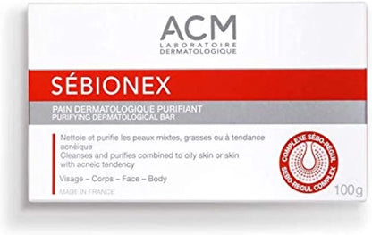 ACM  SEBIONEX  purifying dermatological BAR  100g