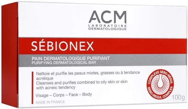 ACM  SEBIONEX  purifying dermatological BAR  100g