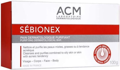 ACM  SEBIONEX  purifying dermatological BAR  100g