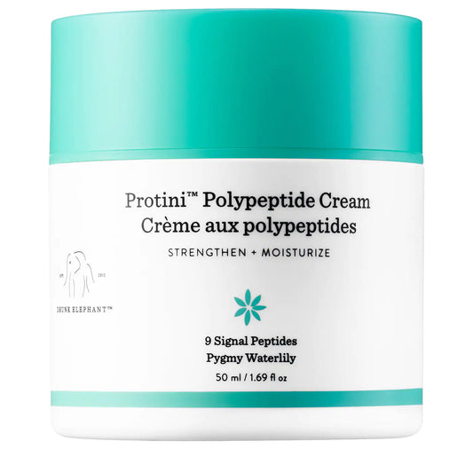 Drunk Elephant Protini Polypeptide Cream - Firming Moisturizer - Clean Clinical Skincare - Cruelty-Free - Dermatologist-Tested - Free of Essential Oils, Silicones, and Fragrance