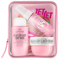 Sol de Janeiro Beija Flor Jet Set - Nourishing and Hydrating Body Cream, Perfume Mist, and Body Wash in Pink - Dewy Finish for All Skin Tones