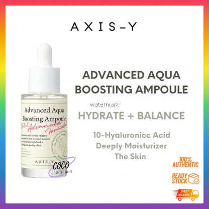 AXIS-Y Advanced Aqua Boosting Ampoule Hyaluronic Acid 30 ml